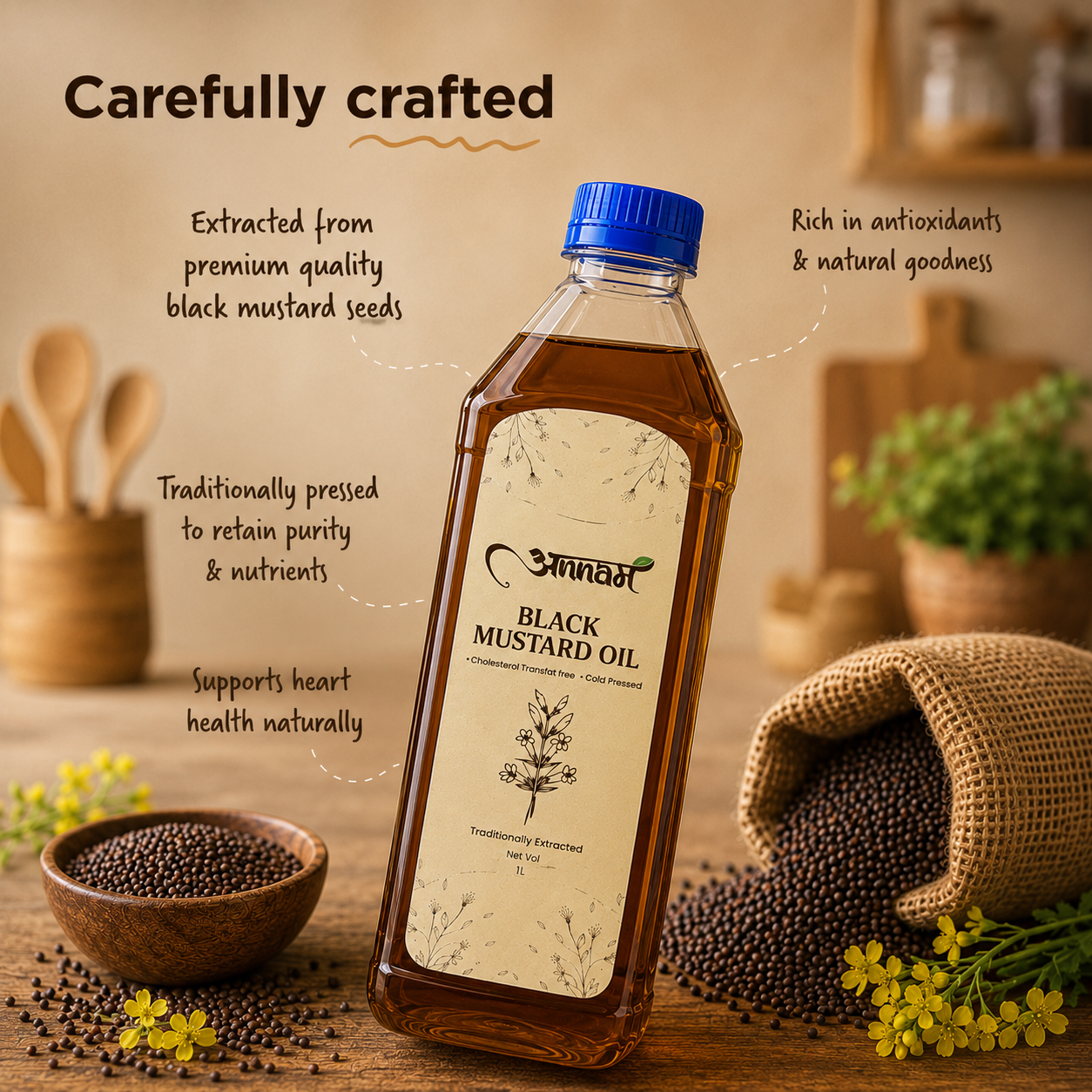 Black sarso Oil product image