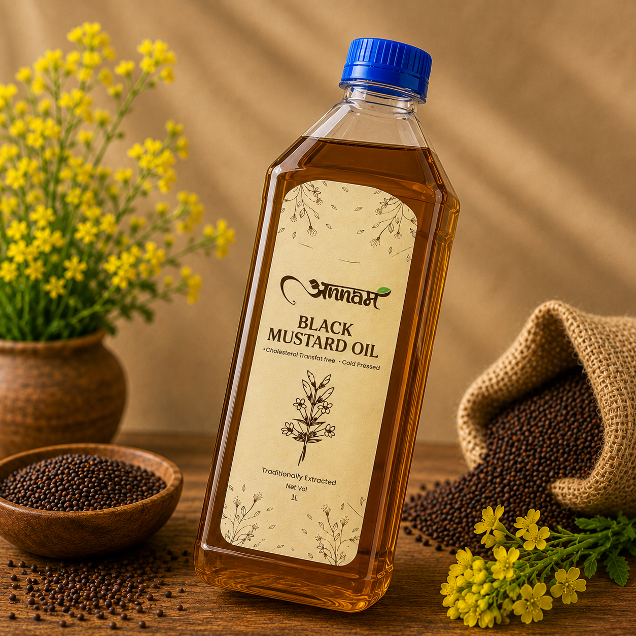 Black sarso Oil product image