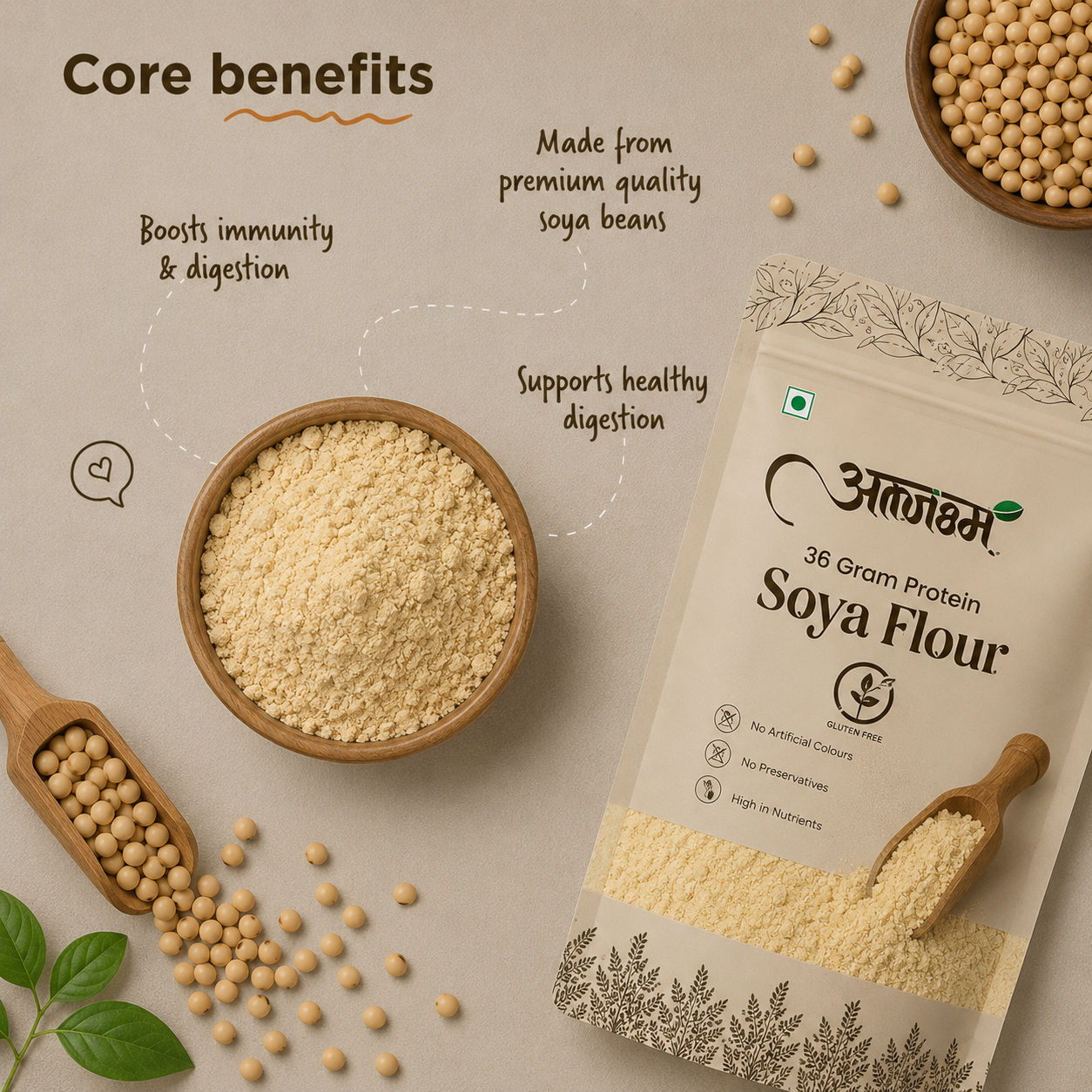 Soya flour product image