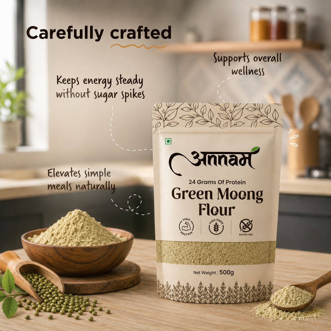 Green Moong flour product image