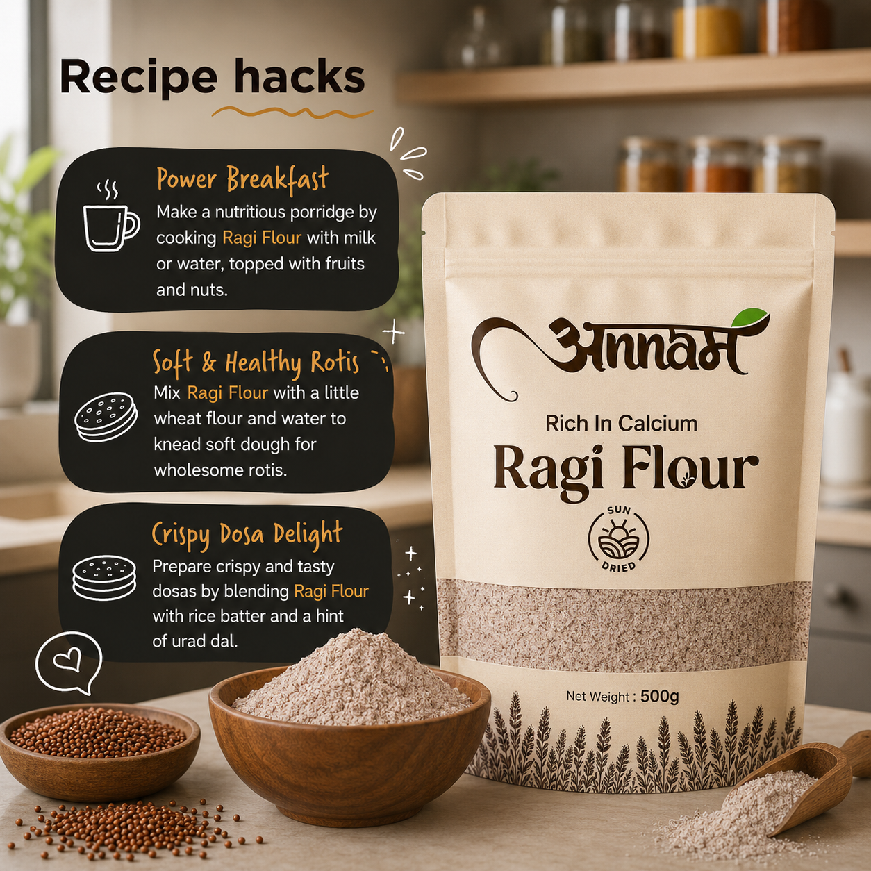 Ragi flour product image
